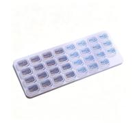 Monthly Pill - Portable Medicine Storage - 31-Day Medicine Container | for Adults and Seniors as well as Caregivers for Everyday Use Office Travel Holiday Business Trip Camping and