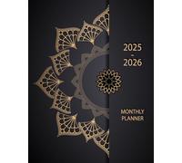 Monthly Planner 2025 2026
