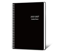 Monthly Planner 2025-2027, 2025 Calendar 24 Months Planner, JULY 2025 - JUNE 2027, 7.4"x9.4", Personal Organizer with Monthly Goals, To-Do List, Habit Tracker, 24 Months for School Office Home