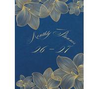 Monthly Planner 2026-2027: From JANUARY 26 to DECEMBER 27 With 24 Month Organizer Schedule, 2 Year Calendar With Large Size 8.5x11"-Blue Flowers