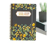 Monthly Planner 2026-2028 - 36 Months Calendar - 2026-2028 Spiral Bound Notebook Monthly Planning Tool for Students Mom School Work Tasks Managing
