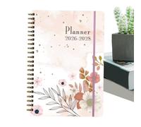Monthly Planner 2026-2028,Habit Tracker 36 Months - 2026-2028 Spiral Bound Agenda Notebook for Students Work Academic Business School Daily Tasks Scheduling