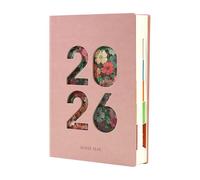 Monthly Planner 2026 - Hollow Out Cover, PU Material Construction, Textured Month Layout, Plenty Of Writing Space | For School Office Home Table Academic Assignment Target Organization