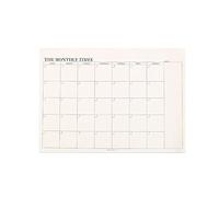 Monthly Planner - 60 Sheets - 245 x175mm Schedule Notepad Office Study Memo Message Can Tear Non-adhesive for Home, Work, Office, Study, Productivity, Planning and Organising