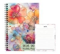 Monthly Planner Planner - 2026-2028 Diary Notebook with Tasks List | 3 Year Floral Planner | for Students Teachers Young Teens Adults Comrades and Friends