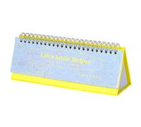 Monthly Planner - Spiral Bound | 8.27 Inch Copper Plated Paper | Professional Weekly Notes Desk Calendar, Modern Family Scheduler, Monthly Calender Desk & Calender