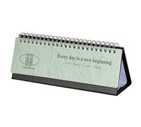 Monthly Planner - Spiral Bound | 8.27 Inch Copper Plated Paper | Professional Weekly Notes Desk Calendar, Modern Family Scheduler, Monthly Calender Desk & Calender