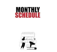 Monthly Planning Notebook - Stay Organized Every Month: A Simple Tool to Track Appointments, Tasks, and Monthly Goals
