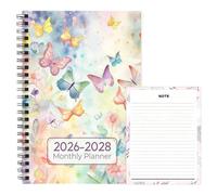Monthly Planning Notepad - 2006-2008 To-Do List and Diary | Three-Year Planner with Monthly Overviews | For Students, Teenagers, Adults, Classmates, Family and Friends