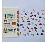 Monthly Tabs Colorful Month Separator for Planner Enthusiasts, Students, Efficient Professionals, Project Managers (Wonder)