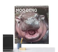 Monthly Wall Calendar,12 Month Calendar Wall Mount - Schedule Management Planner with Animal Illustrations for Kids Teens Students Teachers Adults Study Room Dormitory