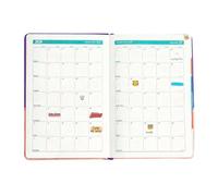Monthly Weekly Planner 2026 - Planner Diary Elegant Leather A5 Notebook for Academic, Office and Home Organization, Suitable for Students, Teachers and Professionals