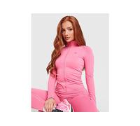 MONTIREX Muse Seamless Full Zip Top - Pink - Womens M