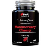 Montmorency Cherry, 90 High Strength Vegan Capsules, 3 Month Supply