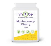 Montmorency Cherry Extract 3000mg Per Serving - 90 Vegan Capsules - UK Made Freeze Dried Sour Cherry Supplement