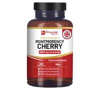 Montmorency Tart Cherry Extract 6400mg, 200 Capsules for Men & Women - 50:1 HTML