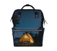 MONTOJ Camp Out In The Wild canvas Travel bag Campus Backpack