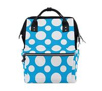 MONTOJ Circles Abstract Background Pattern Canvas Backpack Travel Campus Backpack