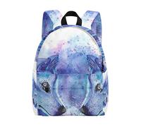 MONTOJ Couple Wolves Weaving Travel bag Campus Backpack