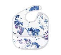 MONTOJ Cute Pattern of Beautiful Prints Leaves Baby Girl Drool Bibs for Drooling and Teething Baby Boy Teething Bibs for 6-24 Months