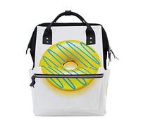 MONTOJ Doughnut With Sweet Spreads canvas Travel bag Campus Backpack