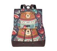 MONTOJ Hello Bear And Floral Day Pack Packsack Backpack