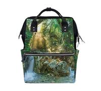 MONTOJ In The Wood Torrent canvas Travel bag Campus Backpack