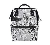 MONTOJ Marine Benthos Art Sketching canvas Travel bag Campus Backpack