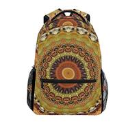 MONTOJ Pizza Mandala Travel bag Campus Backpack unisex School Daypack