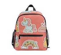 MONTOJ Queen Unicorn Bookbag Travel bag Packable School Daypack
