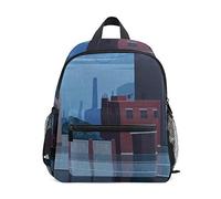 MONTOJ Rainy City Bookbag Travel bag Packable School Daypack