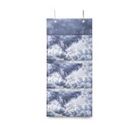 MONTOJ Storm Clouds Door Organizer for Room Bathroom
