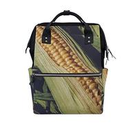 MONTOJ Sweet Fresh Corn canvas Travel bag Campus Backpack