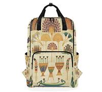 MONTOJ Travel Backpack Ancient Egyptian Elements School Backpack