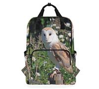 MONTOJ Travel Backpack Barn Owl Tie On Deadman School Backpack