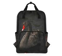 MONTOJ Travel Backpack Beautiful Black Swan School Backpack