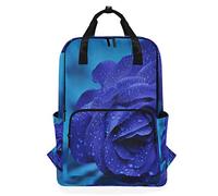 MONTOJ Travel Backpack Bright Blue Enchantress School Backpack