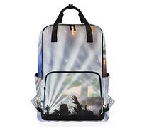 MONTOJ Travel Backpack Cool Vocal Concert School Backpack