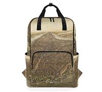 MONTOJ Travel Backpack Manhattan School Backpack