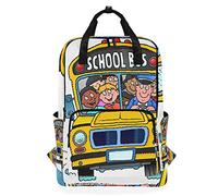 MONTOJ Travel Backpack School Bus School Backpack