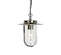 Montparnasse Outdoor Pendant Polished Nickel