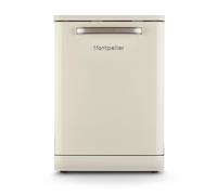 Montpellier MAB1353DC Cream Freestanding Dishwasher