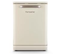 Montpellier MAB1353DC Cream Freestanding Dishwasher