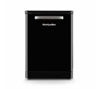 Montpellier MAB1353DK RETRO Style 13-Place Dishwasher 5 Progs Class D Black