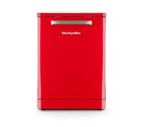 Montpellier Mab1353Dr - Red 60Cm Retro Dishwasher - 13 Place Settings