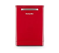 Montpellier MAB1353R RETRO Style 13-Place Dishwasher 5 Progs Class E Red