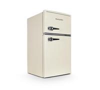 84litre Mini RETRO Fridge Freezer Class E Cream