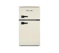 MONTPELLIER Retro MAB2035EC 80/20 Undercounter Fridge Freezer - Cream, Cream