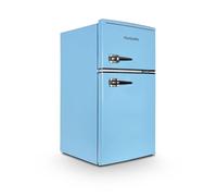Montpellier MAB2035EPB 87cm High 80 20 Fridge Freezer in Pastel Blue 4