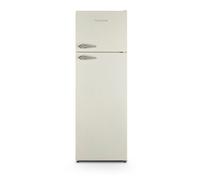 Montpellier MAB346EC Retro 80/20 Top Mount Fridge Freezer in Cream